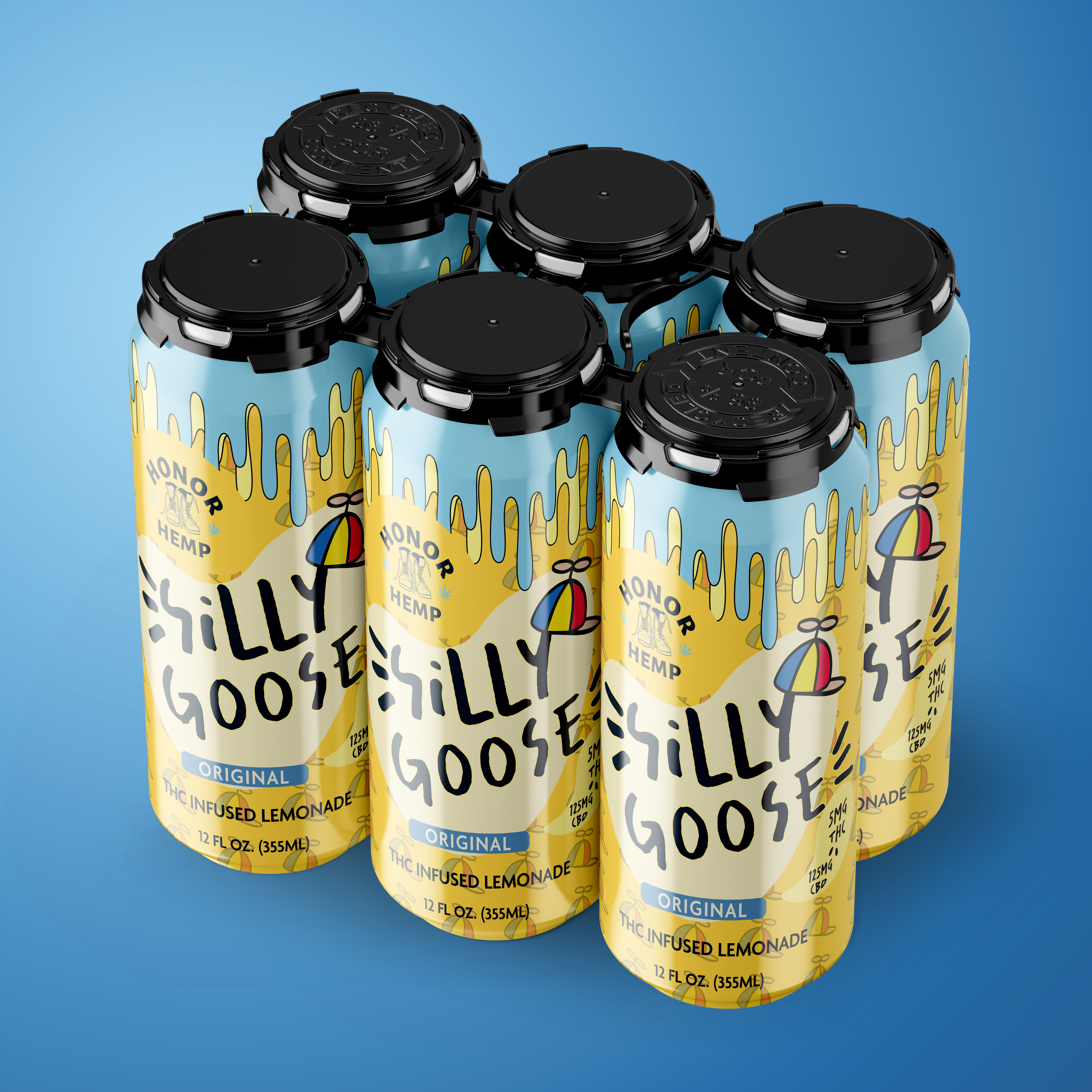 Silly Goose 5mg - Original Lemonade - 6 Pack