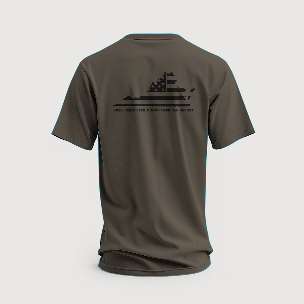 Virginia Veteran Owned T Shirt