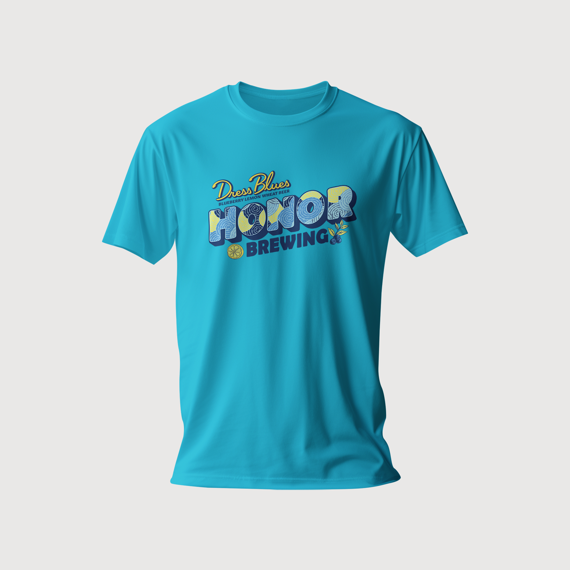 Dress Blues T Shirt Honor Brewing Company Dress Blues T Shirt Honor Brewing Company
