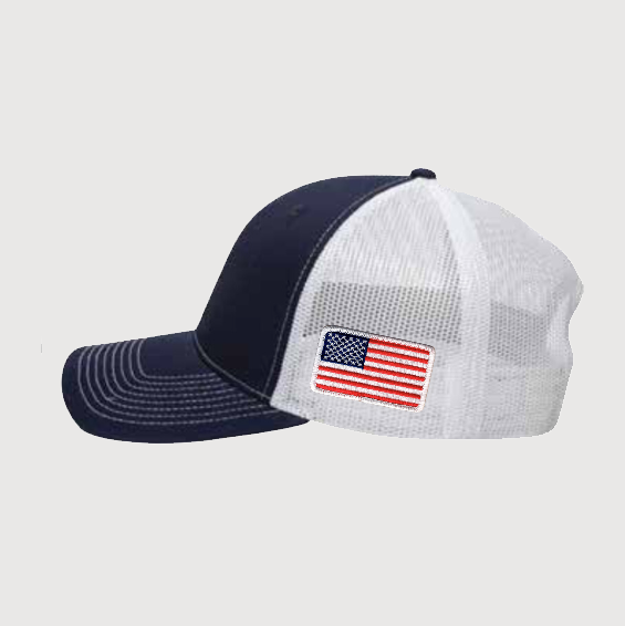 Red White & Blue Trucker Hat