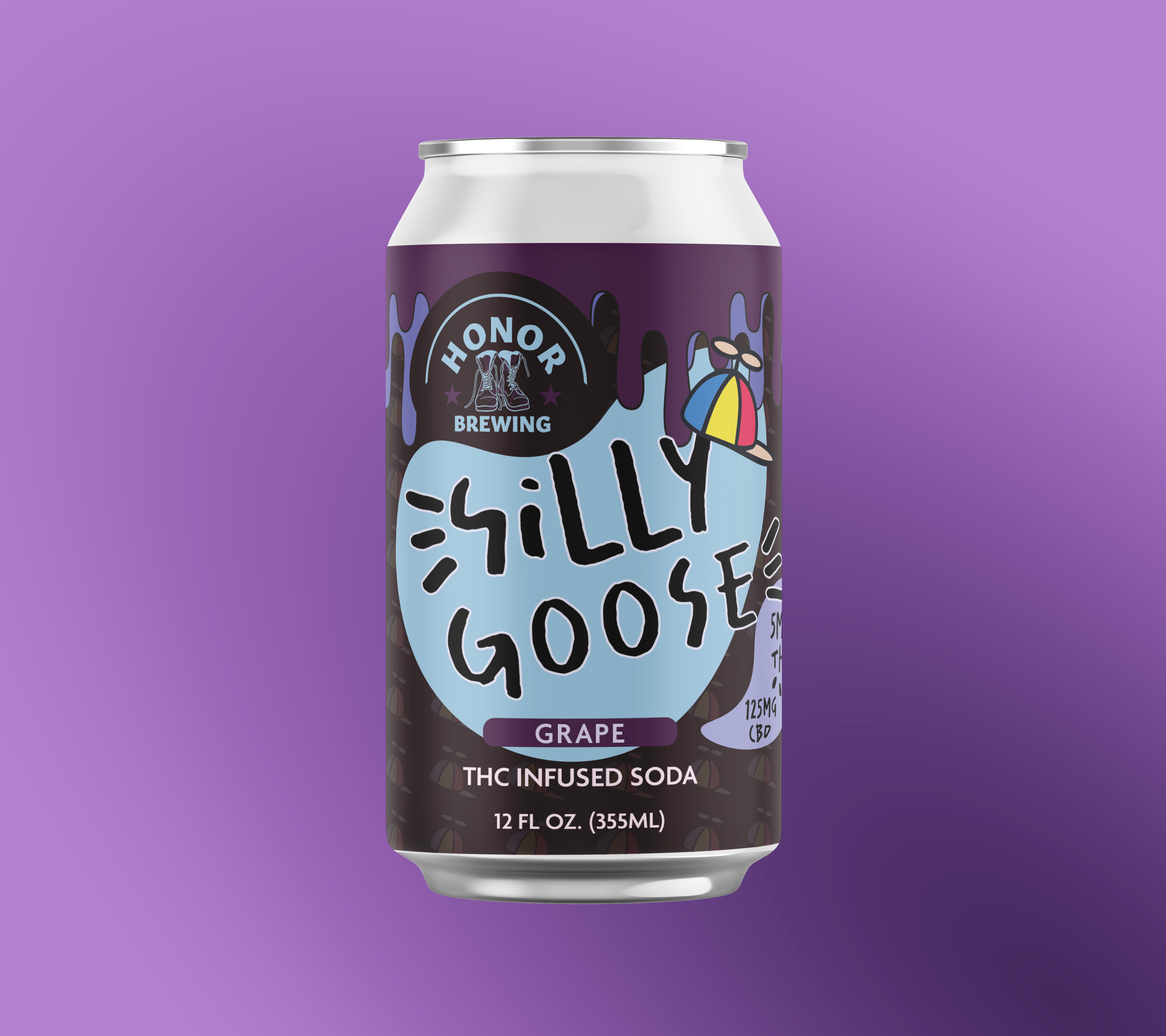 Silly Goose 5mg - Grape Soda - 6 Pack