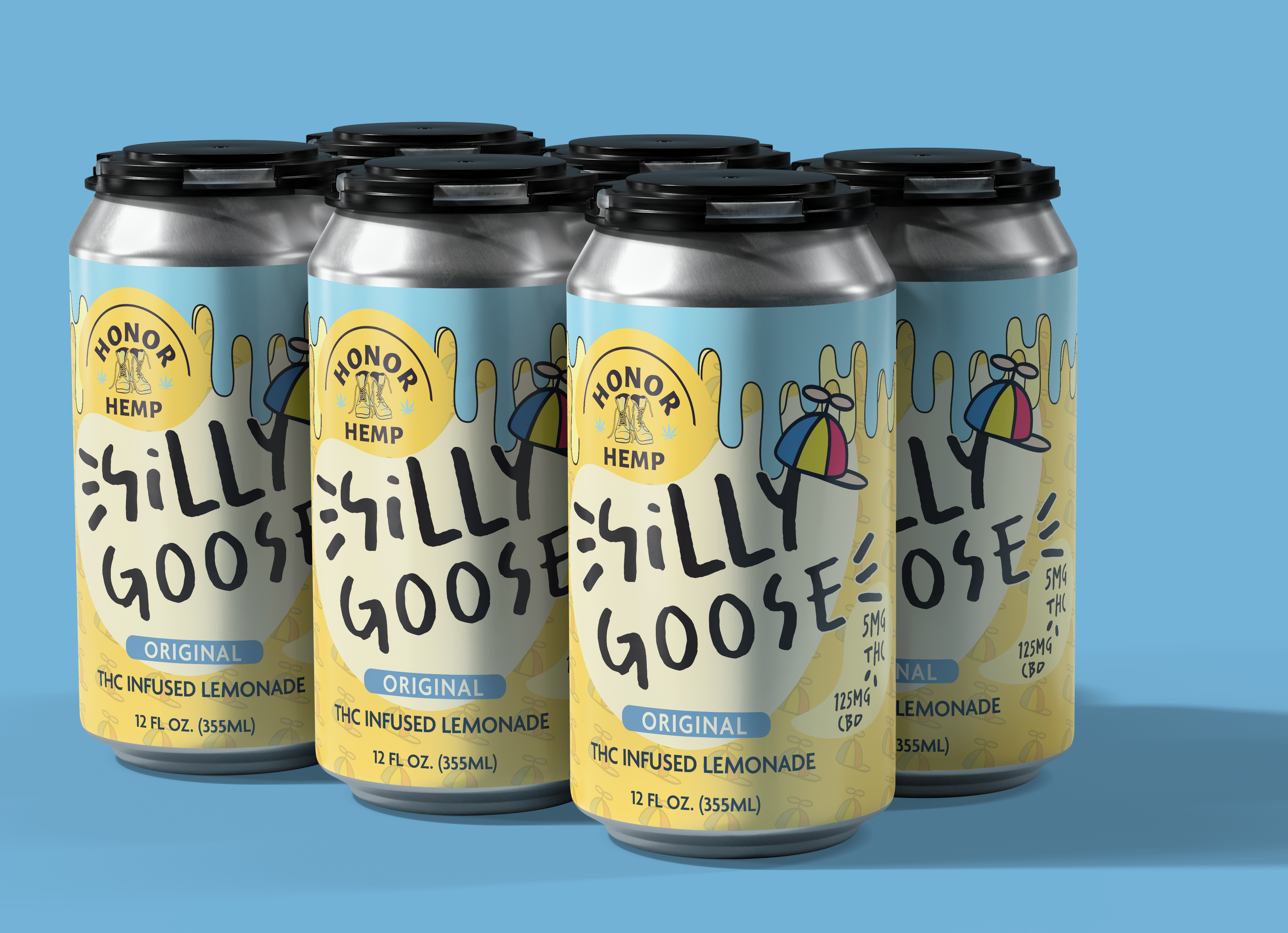 Silly Goose 5mg - Original Lemonade - 6 Pack