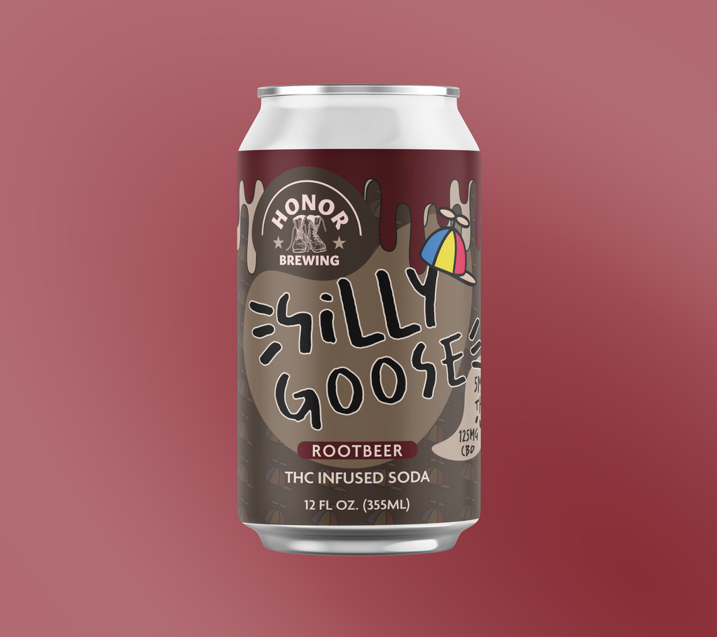 Silly Goose 5mg - Root Beer - 6 Pack