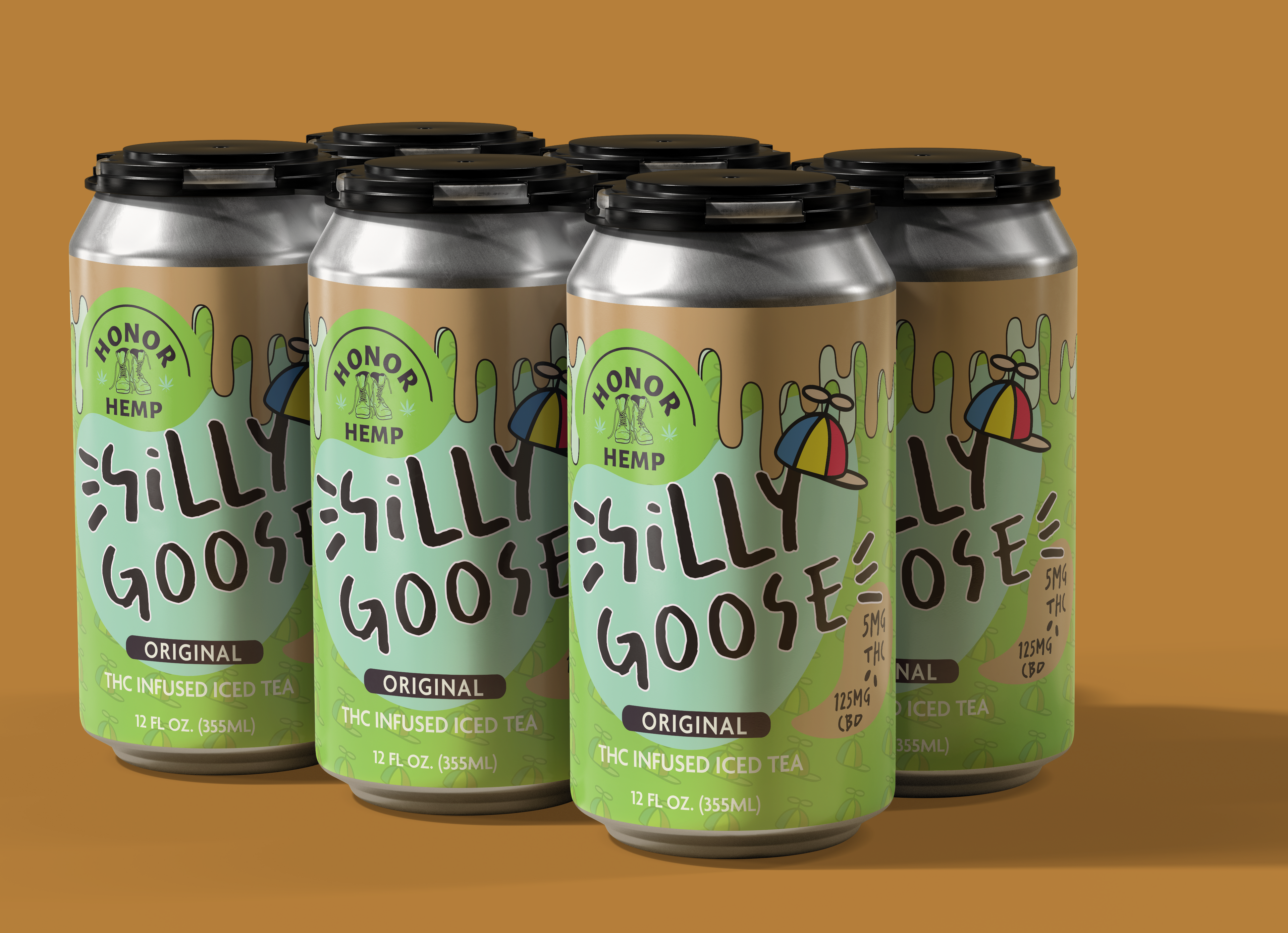 Silly Goose 5mg - Original Iced Tea - 6 Pack